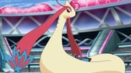 Milotic as it appears in the anime (Image via The Pokemon Company)